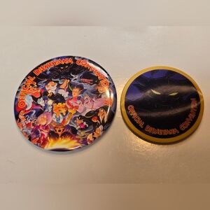 Disneyana Convention Villain's Collectible Buttons